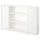 BILLY / OXBERG - BILLY / OXBERG Bookcase combination with doors, white, 160x106 cm