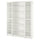 BILLY / OXBERG - BILLY / OXBERG Bookcase combination w glass doors, white, 160x202 cm