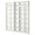 BILLY / OXBERG - BILLY / OXBERG Bookcase, white, 200x30x237 cm