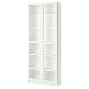 Ikea BILLY / OXBERG - Bookcase, white, 80x30x202 cm