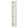 BILLY / OXBERG - BILLY / OXBERG Bookcase with glass door, white/glass, 40x30x237 cm