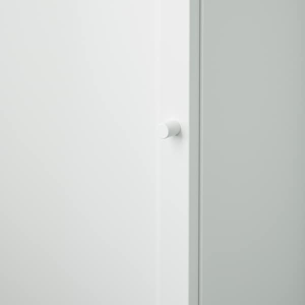 Ikea BILLY / OXBERG - Bookcase with door, white, 40x30x106 cm