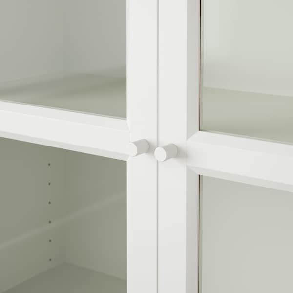Ikea BILLY / OXBERG - Bookcase with glass-doors, white/glass, 80x41x202 cm
