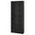 BILLY / OXBERG - BILLY / OXBERG Bookcase with glass doors, black oak effect, 80x30x202 cm