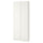 BILLY / OXBERG bookcase with doors, white, 80x41x202 cm