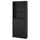 BILLY / OXBERG - BILLY / OXBERG Bookcase with doors, black oak effect, 80x30x202 cm