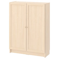 BILLY / OXBERG - Bookcase with doors,80x30x106 cm - best price from Maltashopper.com 09483273