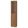 BILLY / OXBERG - BILLY / OXBERG Bookcase with panel/glass door, brown walnut effect, 40x30x202 cm