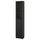 BILLY / OXBERG - BILLY / OXBERG Bookcase with panel/glass door, black oak effect, 40x30x202 cm