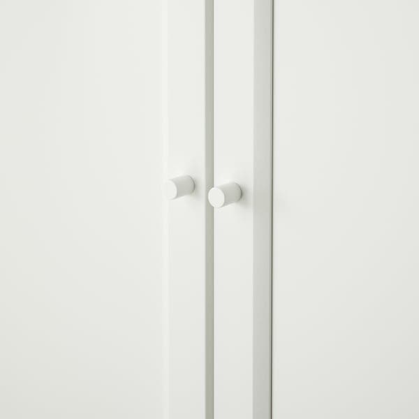 Ikea BILLY / OXBERG - Bookcase w height extension ut/drs, white, 160x30x237 cm