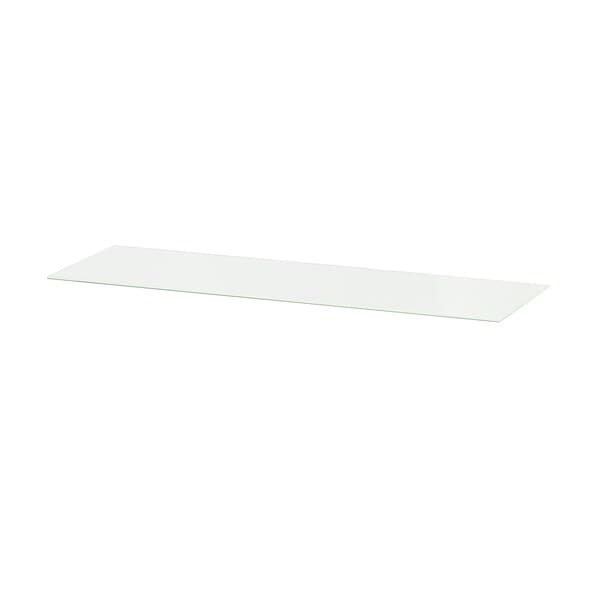 BILLY - Extra shelf, glass, 76x26 cm - best price from Maltashopper.com 10286752