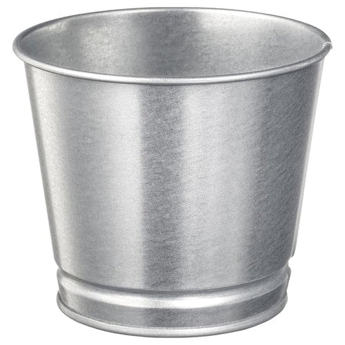 BINTJE - Plant pot, galvanised, 9 cm