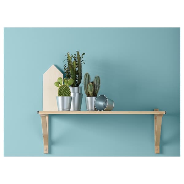 BINTJE - Plant pot, galvanised, 9 cm - best price from Maltashopper.com 80334127