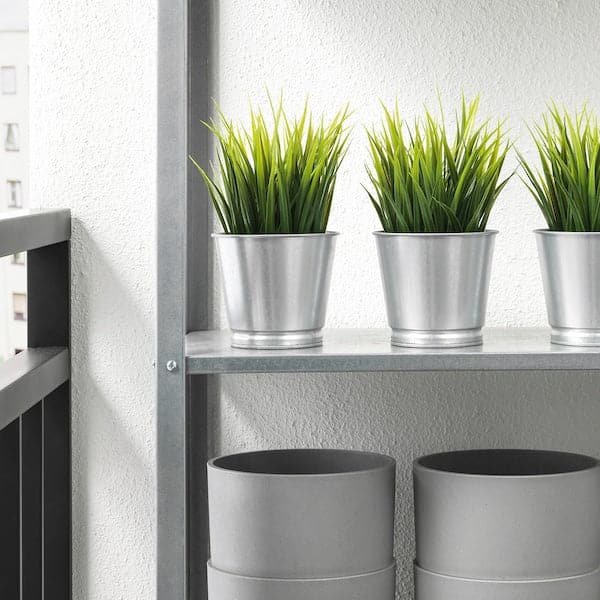 Ikea BINTJE - Plant pot, galvanised, 9 cm