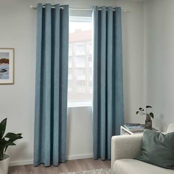 BIRTNA - Blackout curtains, 1 pair , 145x300 cm - best price from Maltashopper.com 60512818