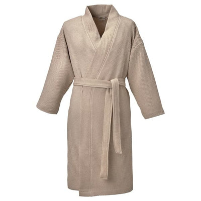 BJÄLVEN - Bath robe, beige, S/M - best price from Maltashopper.com 60512979