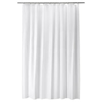 BJÄRSEN - Shower curtain, white, 180x200 cm - best price from Maltashopper.com 60443702