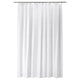 BJÄRSEN shower curtain, white, 180x200 cm