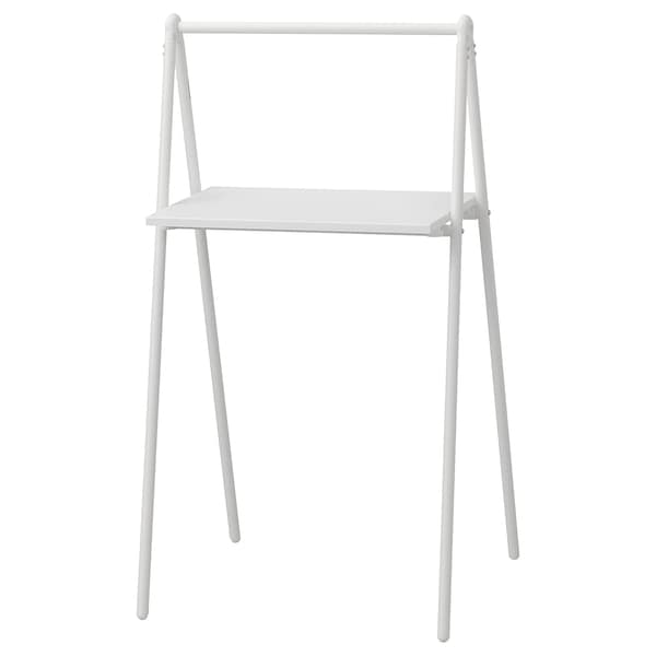 BJÖRKÅSEN - Folding table, white, 59x35 cm - best price from Maltashopper.com 60526405