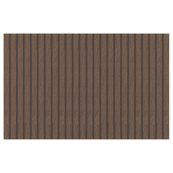 Ikea BJÖRKÖVIKEN - Door/drawer front, brown stained oak veneer, 60x38 cm