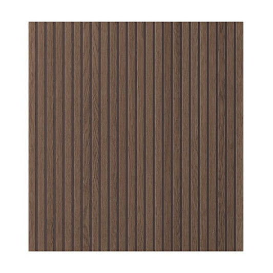 Ikea BJÖRKÖVIKEN - Door, brown stained oak veneer, 60x64 cm