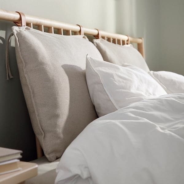 Ikea BJÖRKSNÄS - Bed frame, birch veneer/Lönset, 160x200 cm