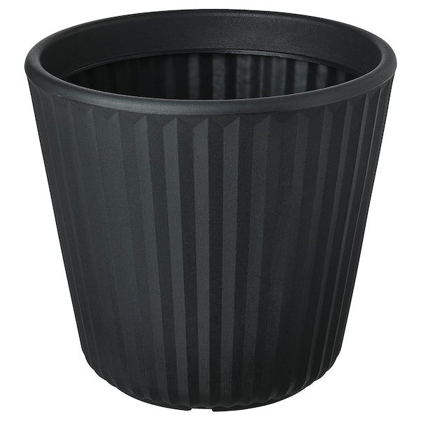 BJÖRNBAMBU - Planter box, indoor/outdoor dark grey,32 cm - best price from Maltashopper.com 20561293