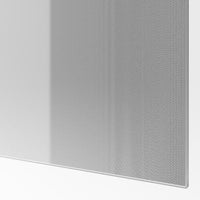 BJÖRNÖYA - 4 panels for sliding door frame, grey tinted effect, 100x201 cm - best price from Maltashopper.com 10480749