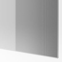 BJÖRNÖYA - Pair of sliding doors, grey tinted effect, 200x236 cm - best price from Maltashopper.com 49439693