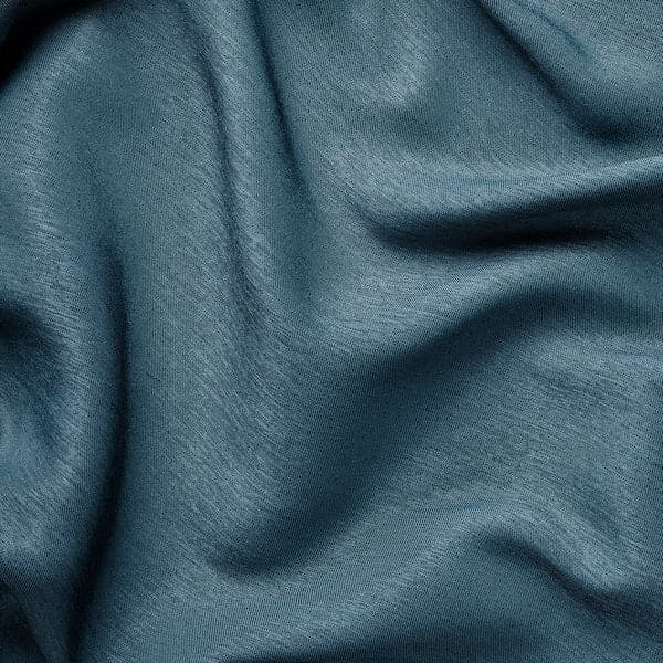 Ikea BLÅHUVA Blockout curtains, 1 pair dark blue 145x300 cm , 145x300 cm