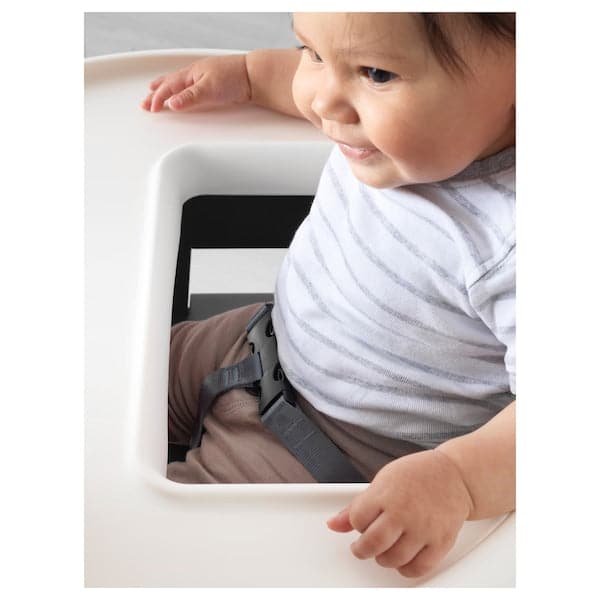 Ikea BLÅMES - Highchair with tray, black