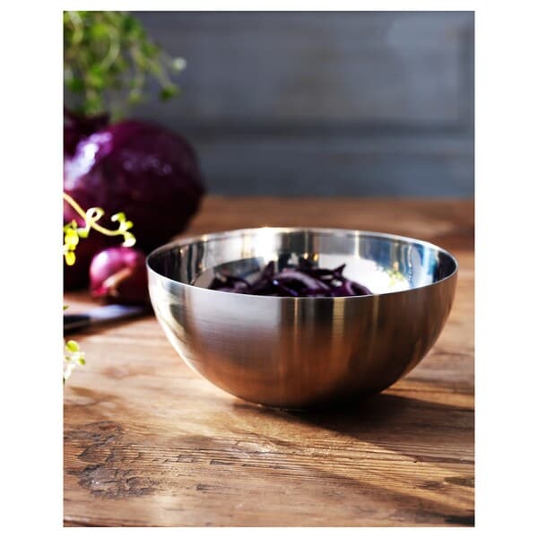 Ikea BLANK BLANK Bowl - stainless steel 12 cm , 12 cm