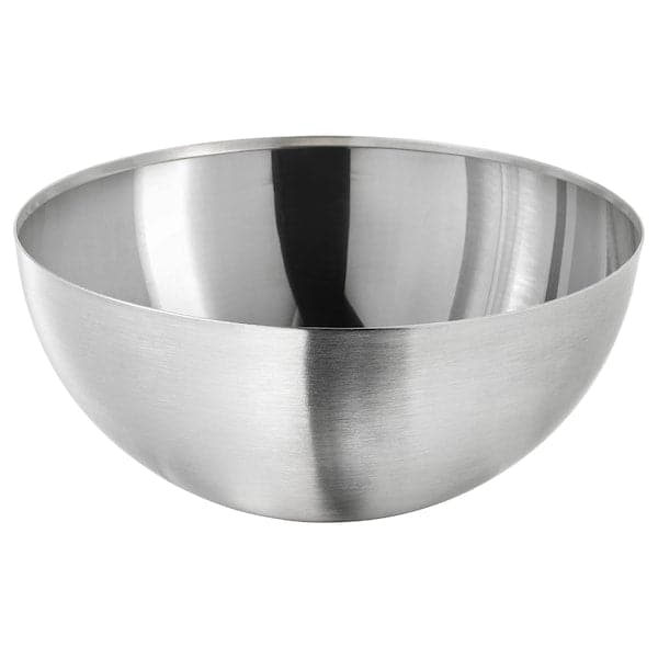 Ikea BLANDA BLANK - Serving bowl, stainless steel, 20 cm