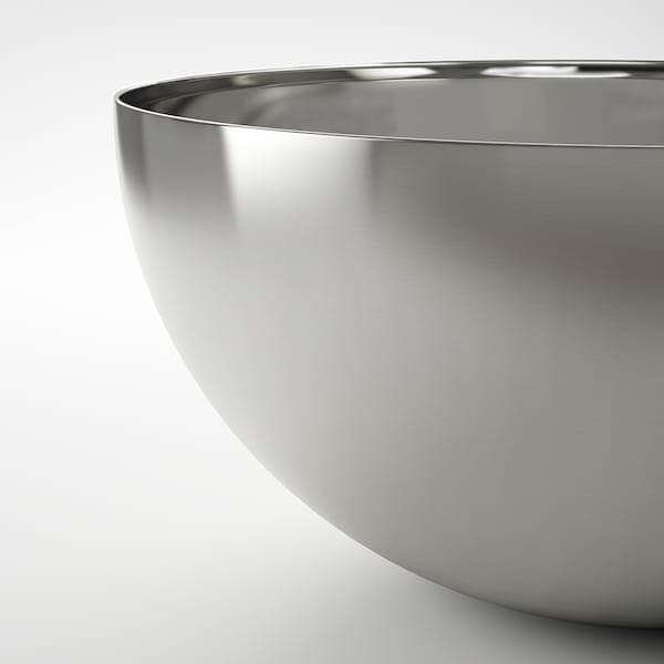 Ikea BLANDA BLANK - Bowl, stainless steel, 36 cm ,