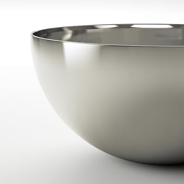 Ikea BLANDA BLANK - Serving bowl, stainless steel, 20 cm