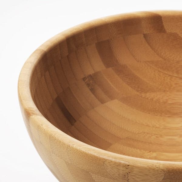 Ikea BLANDA MATT - Serving bowl, bamboo, 20 cm