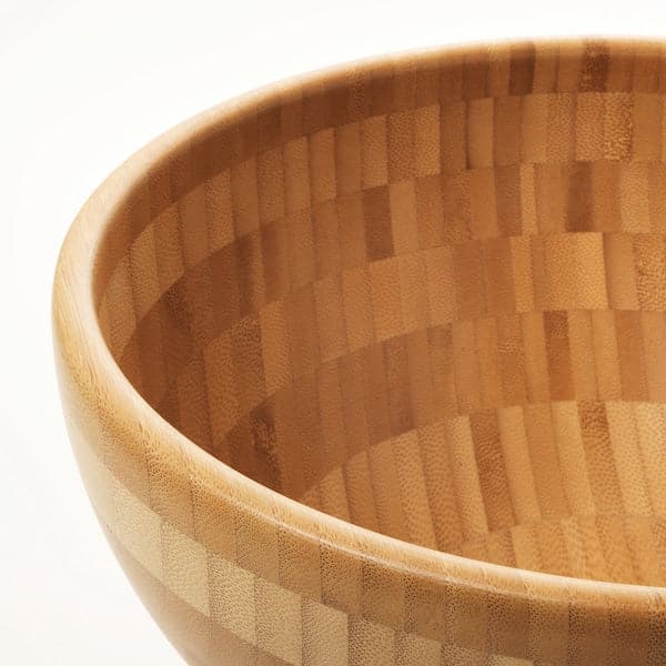 Ikea BLANDA MATT - Serving bowl, bamboo, 28 cm