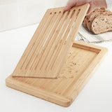 BLANDSALLAD chopping board, bamboo, 37x24 cm