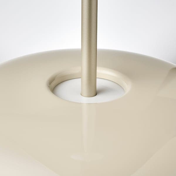 RISBYN Pendant lamp shade - onion shape/beige 57 cm (22 )