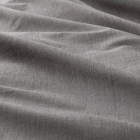 BLÅVINDA - Duvet cover and 2 pillowcases, grey, 240x220/50x80 cm - best price from Maltashopper.com 20328073