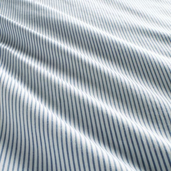 BLÅVINDA - Duvet cover and pillowcase, light blue