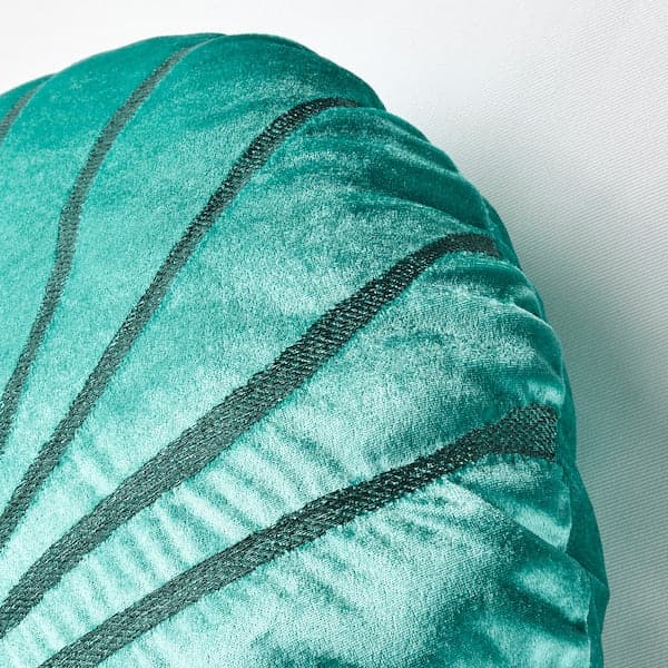 Ikea BLÅVINGAD - Pillow, in the shape of coral / turquoise ,