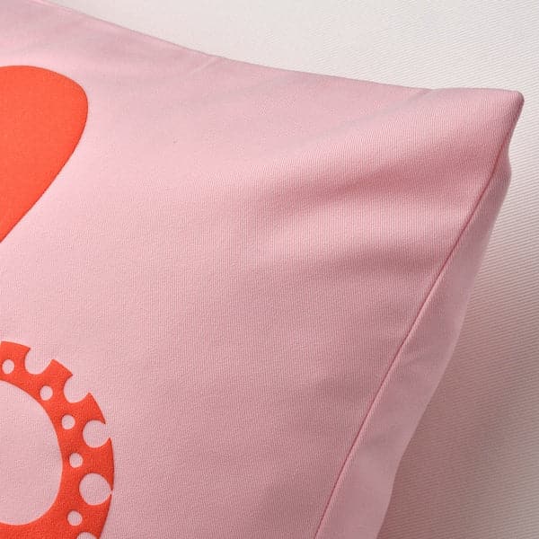 Ikea BLÅVINGAD - Cushion cover, octopus pattern/pink, 50x50 cm