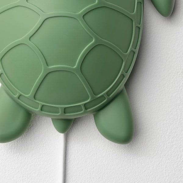 Ikea BLÅVINGAD - LED wall light, tortoise / green ,