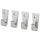 BLECKA hook, nickel-plated, 5 cm, 4 pack