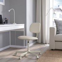 BLECKBERGET Swivel Chair - Beige Idekulla , - best price from Maltashopper.com 50483048