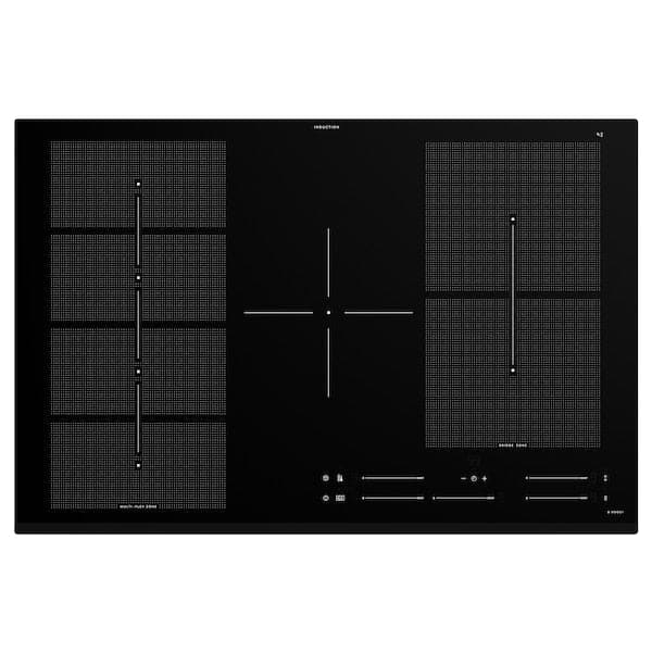 Ikea BLIXTSNABB - Induction hob, IKEA 700 black, 78 cm
