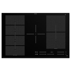 Ikea BLIXTSNABB - Induction hob, IKEA 700 black, 78 cm