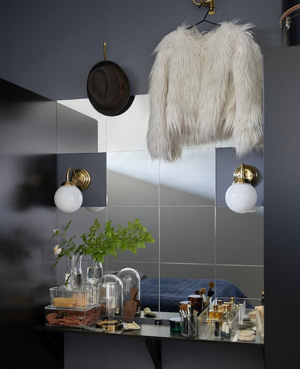 Ikea BLODLÖNN - Mirror, 30x30 cm
