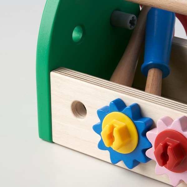 Ikea BLOMFLUGA - 13-piece toy tool set